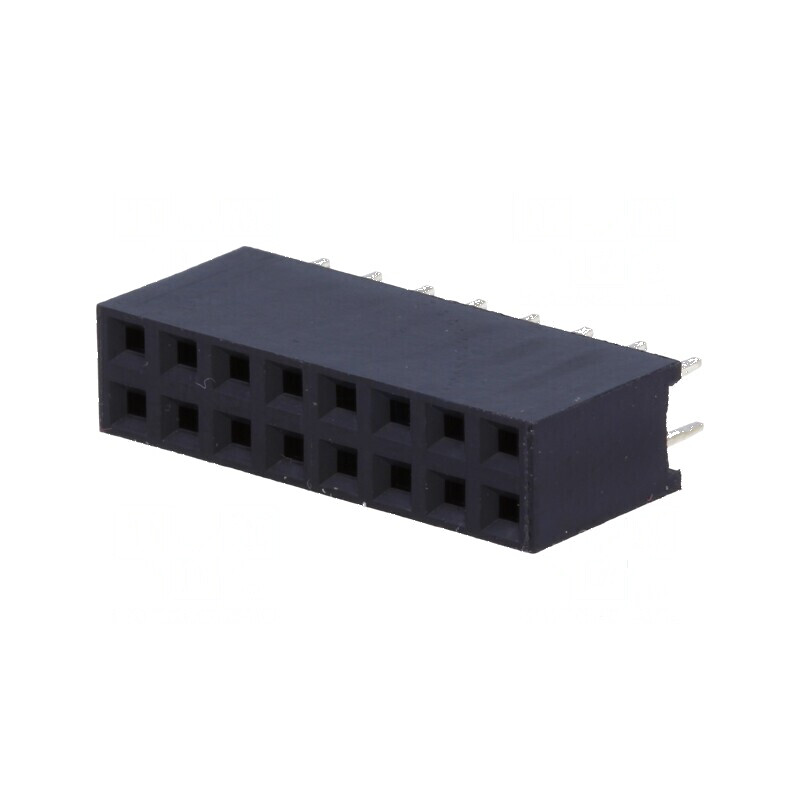 Conector şiruri pini soclu mamă 16 PIN 2,54mm THT 2x8 | Electronic-mag.ro | Componente Electronice Conector şiruri pini soclu mamă 16 PIN 2,54mm THT 2x8 | Electronic-mag.ro | Componente Electronice
