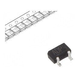 Tranzistor NPN bipolar 11V 50mA 150mW SC75A SOT416 | Electronic-mag.ro | Componente Electronice