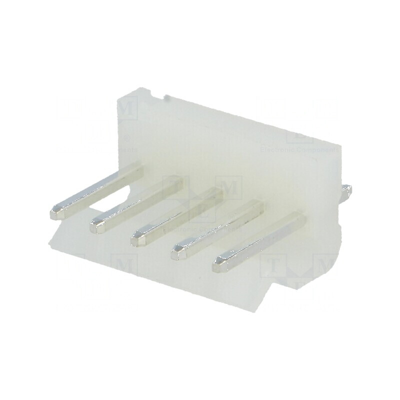 Conector cablu-placă soclu tată 3,96mm PIN 5 THT 250V 7A | Electronic-mag.ro | Componente Electronice