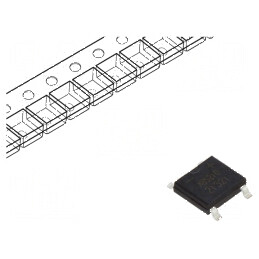 Punte redresoare monofazat Urmax 1kV 2A 60A ABS SMT | Electronic-mag.ro | Componente Electronice