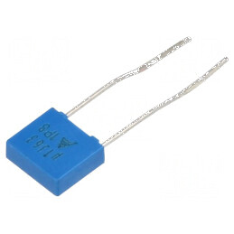 Condensator poliester 100nF 40VAC 63VDC 5mm ±5% -55÷125°C | Electronic-mag.ro | Componente Electronice