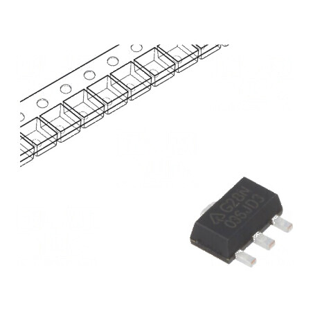 Stabilizator de tensiune LDO liniar 3,3V 1,35A nereglabil | Electronic-mag.ro | Componente Electronice
