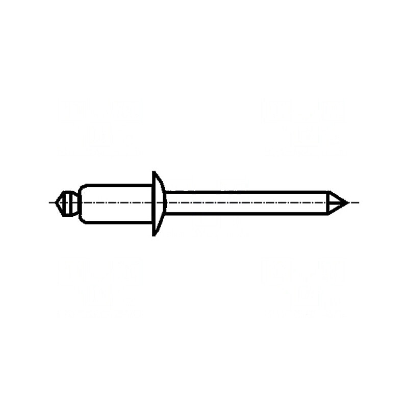Diblu aluminiu 2,4mm x 5mm demontabil | Electronic-mag.ro | Componente Electronice