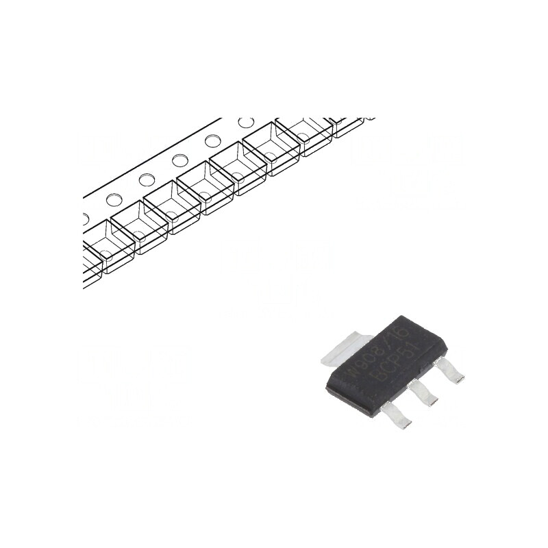 Tranzistor PNP bipolar 45V 1A 1W SC73 SOT223 | Electronic-mag.ro | Componente Electronice Tranzistor PNP bipolar 45V 1A 1W SC73 SOT223 | Electronic-mag.ro | Componente Electronice