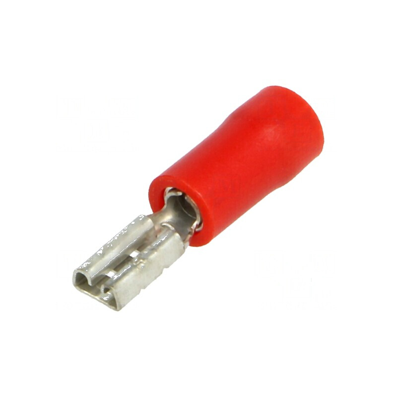 Terminal plat 2,8mm 0,5mm mamă pentru cablu 0,25-1,5mm2 crimpat | Electronic-mag.ro | Componente Electronice