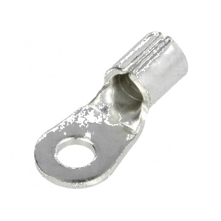 Vârf inelar M3,5 pentru cablu neizolat 4÷6mm² crimpat | Electronic-mag.ro | Componente Electronice