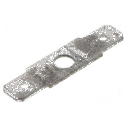 Terminal plat 6,3mm 0,8mm 2 x tată M4 neizolat dublă alamă | Electronic-mag.ro | Componente Electronice