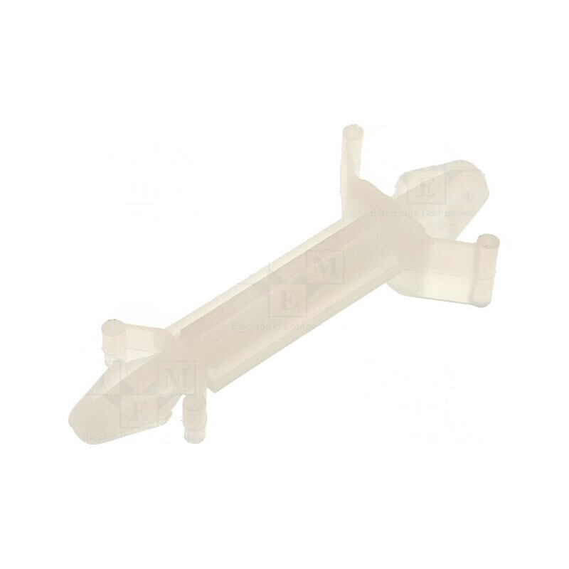 Distanţier PCB poliamidă 19,1mm clichet naturală | Electronic-mag.ro | Componente Electronice