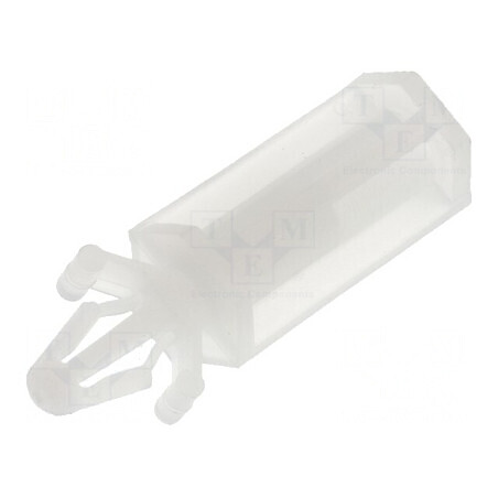 Distanțier PCB 19,1mm Diametru orificiu montare 4mm Natural | Electronic-mag.ro | Componente Electronice