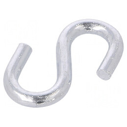 Zăvor de completare tip S din oțel zincat 4mm | Electronic-mag.ro | Componente Electronice