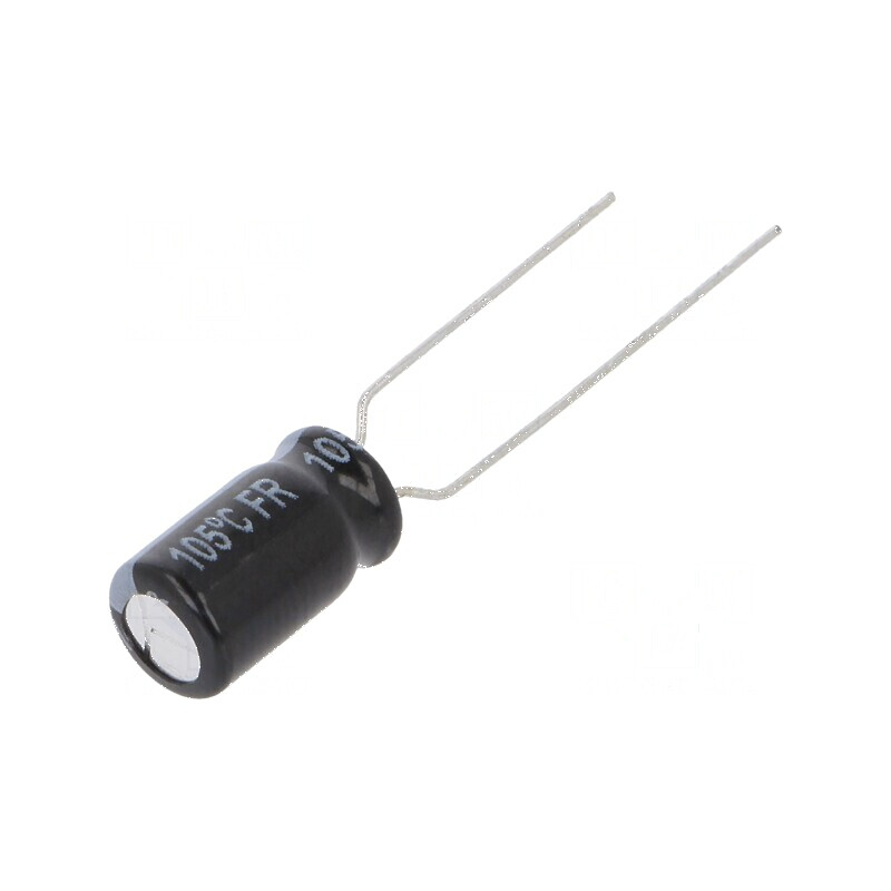 Condensator electrolitic low ESR THT 47uF 63VDC Ø6,3x11,2mm | Electronic-mag.ro | Componente Electronice Condensator electrolitic low ESR THT 47uF 63VDC Ø6,3x11,2mm | Electronic-mag.ro | Componente Electronice