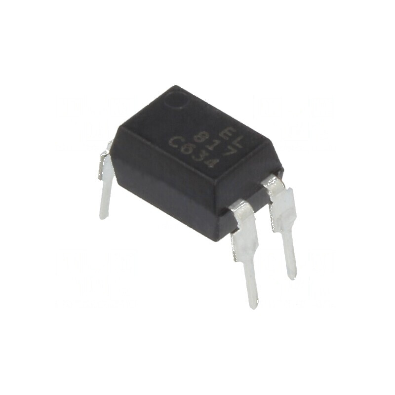 Optocuplor THT DIP4 cu izolatie 5kV, 35V, 1 canal, tranzistori | Electronic-mag.ro | Componente Electronice