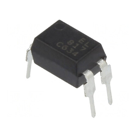 Optocuplor THT DIP4 cu izolatie 5kV, 35V, 1 canal, tranzistori | Electronic-mag.ro | Componente Electronice