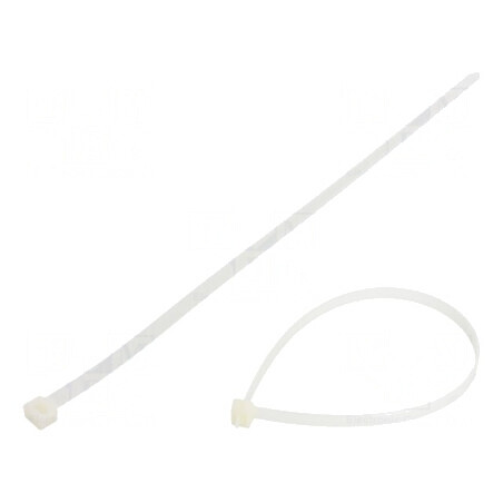 Colier de strângere poliamidă 400mm 9mm 778N naturală | Electronic-mag.ro | Componente Electronice