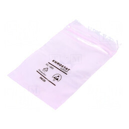 Pungă de protecție ESD 127mm x 76mm 50um polietilenă | Electronic-mag.ro | Componente Electronice