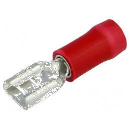 Terminal plat 4,8mm mamă 0,5-1,5mm2 pentru cablu | Electronic-mag.ro | Componente Electronice