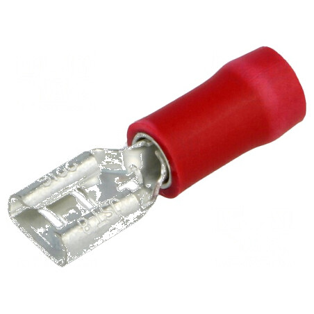 Terminal plat 4,8mm mamă 0,5-1,5mm2 pentru cablu | Electronic-mag.ro | Componente Electronice
