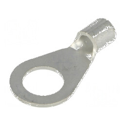 Vârf inelar M6 2,5-6mm² crimpat cablu neizolat cositorit | Electronic-mag.ro | Componente Electronice