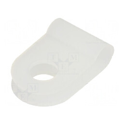 Clipsuri tip P pentru cabluri Øbuclă 3,2mm W 10mm | Electronic-mag.ro | Componente Electronice