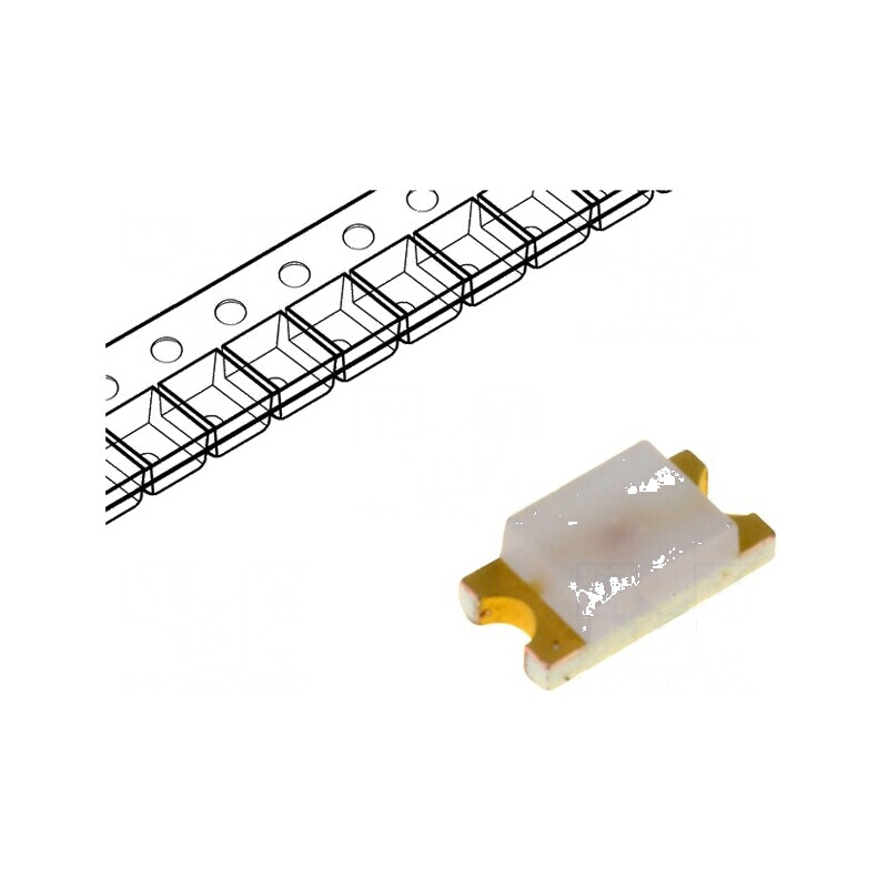 LED SMD 1206 verde 4,5÷15mcd 3,2x1,6x1,1mm 170° 20mA 65mW | Electronic-mag.ro | Componente Electronice LED SMD 1206 verde 4,5÷15mcd 3,2x1,6x1,1mm 170° 20mA 65mW | Electronic-mag.ro | Componente Electronice