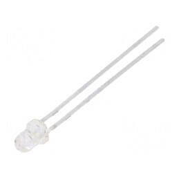 Emițător IR 3mm albastru 50° λp max 940nm THT 100mA 150mW | Electronic-mag.ro | Componente Electronice