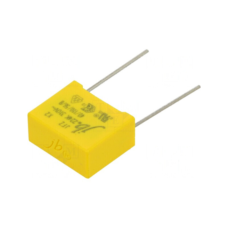 Condensator polipropilenă X2 220nF 18x14,5x8,5mm THT ±10% | Electronic-mag.ro | Componente Electronice Condensator polipropilenă X2 220nF 18x14,5x8,5mm THT ±10% | Electronic-mag.ro | Componente Electronice