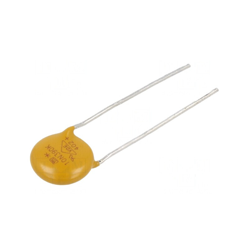 Varistor oxid de zinc THT 25VAC 31VDC 39V 500A 4,7J 50mW | Electronic-mag.ro | Componente Electronice
