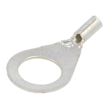 Vârf inelar M6 pentru cablu cupru 0,5÷1mm² crimpat cositorit | Electronic-mag.ro | Componente Electronice
