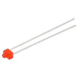 LED roșie 1,8mm 400-900mcd 90° convex | Electronic-mag.ro | Componente Electronice