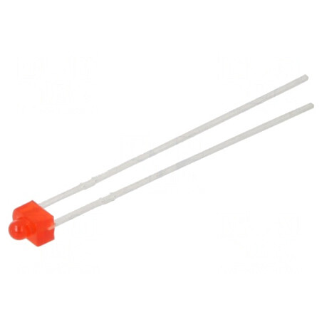 LED roșie 1,8mm 400-900mcd 90° convex | Electronic-mag.ro | Componente Electronice