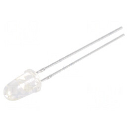 LED 5mm Albastru 6000-10000mcd 10° Convex | Electronic-mag.ro | Componente Electronice