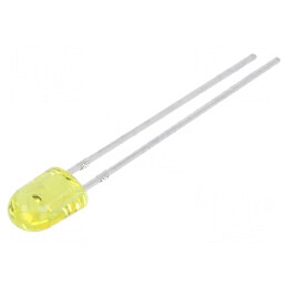 LED oval galben 5,2x3,8x7mm 1600-2500(typ) 4000mcd 110/60° | Electronic-mag.ro | Componente Electronice