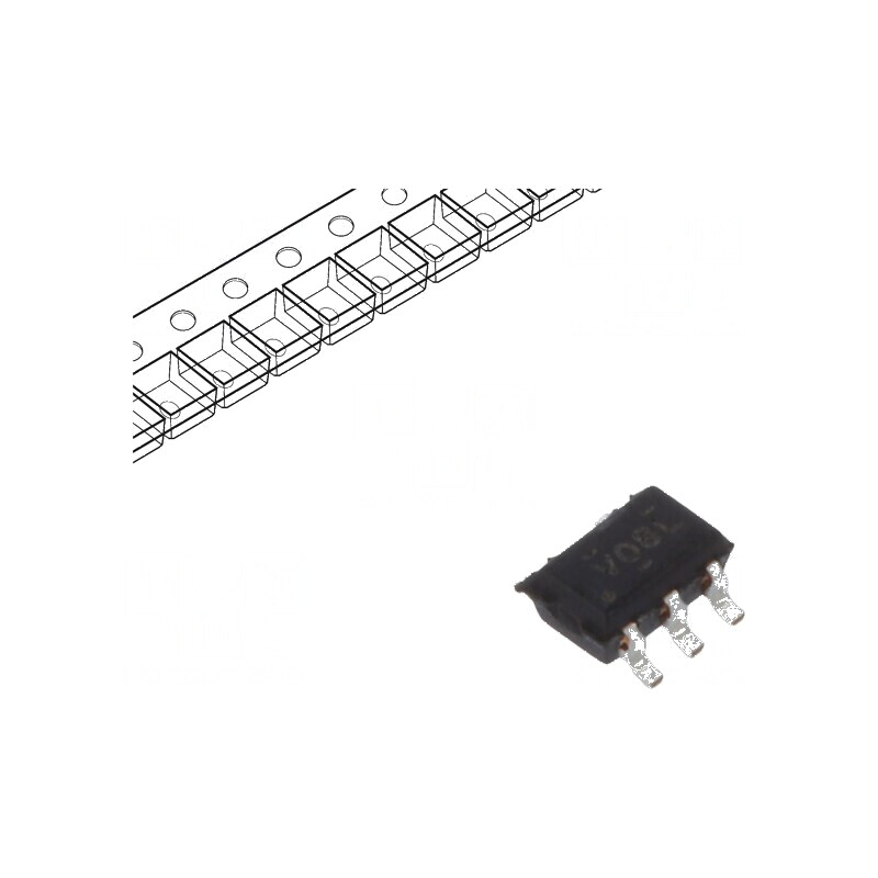 IC digital SMD SC88A 1 canal 2 pini 0,9÷3,6VDC -40÷85°C | Electronic-mag.ro | Componente Electronice
