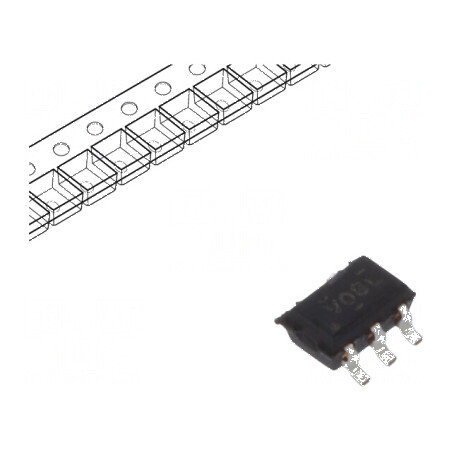 IC digital SMD SC88A 1 canal 2 pini 0,9÷3,6VDC -40÷85°C | Electronic-mag.ro | Componente Electronice