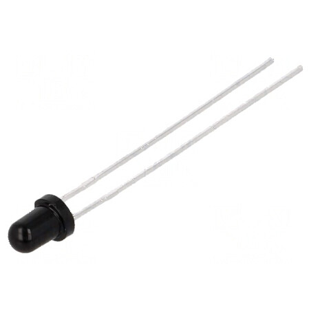Fototranzistor 3mm 940nm 30V Lentilă Neagră | Electronic-mag.ro | Componente Electronice
