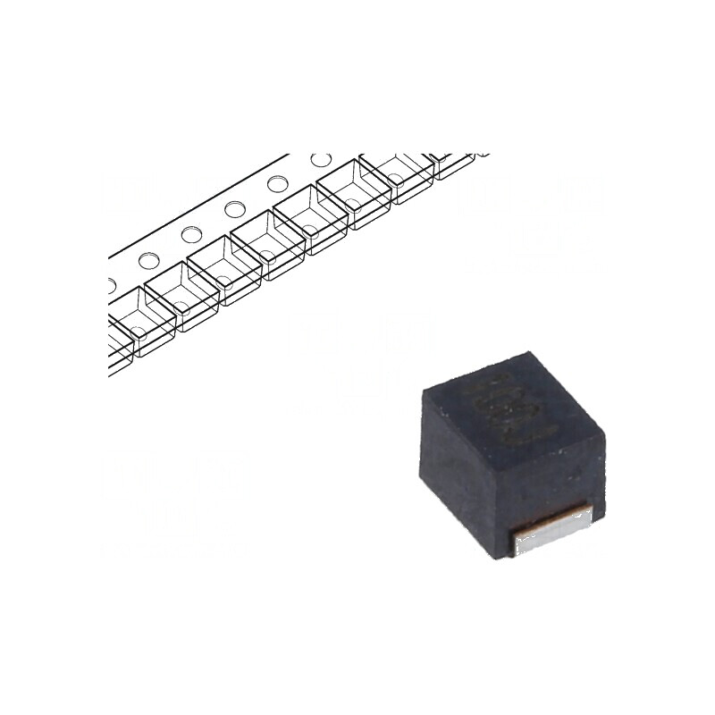 Inductor ferită SMD 1008 10uH 155mA 3,5Ω Q25 ftest 2,52MHz | Electronic-mag.ro | Componente Electronice Inductor ferită SMD 1008 10uH 155mA 3,5Ω Q25 ftest 2,52MHz | Electronic-mag.ro | Componente Electronice