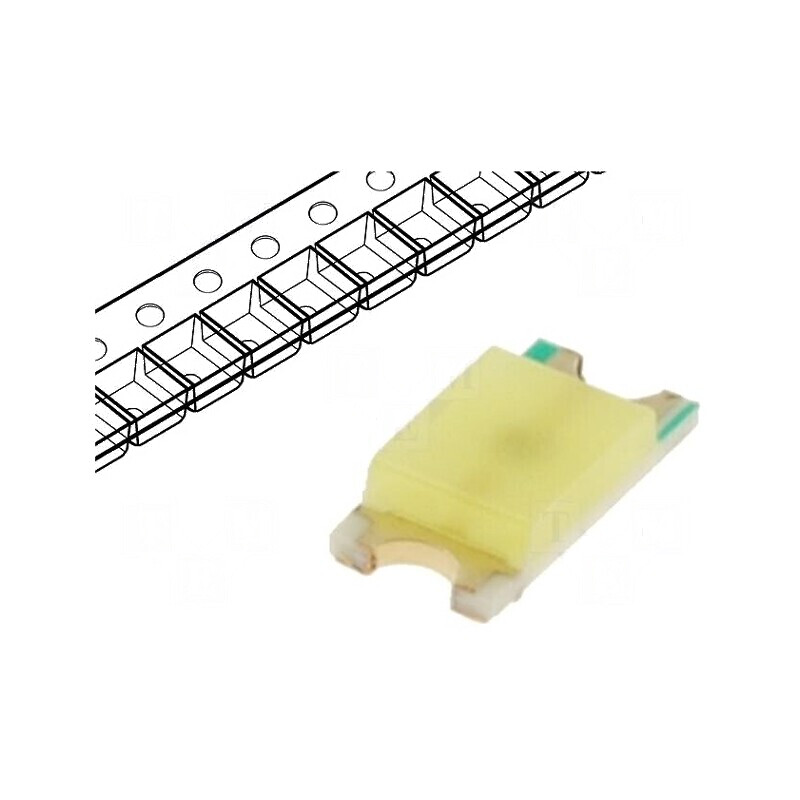 LED SMD 1206 Alb Rece 460-700mcd 120° 20mA 3-3,2VDC | Electronic-mag.ro | Componente Electronice LED SMD 1206 Alb Rece 460-700mcd 120° 20mA 3-3,2VDC | Electronic-mag.ro | Componente Electronice
