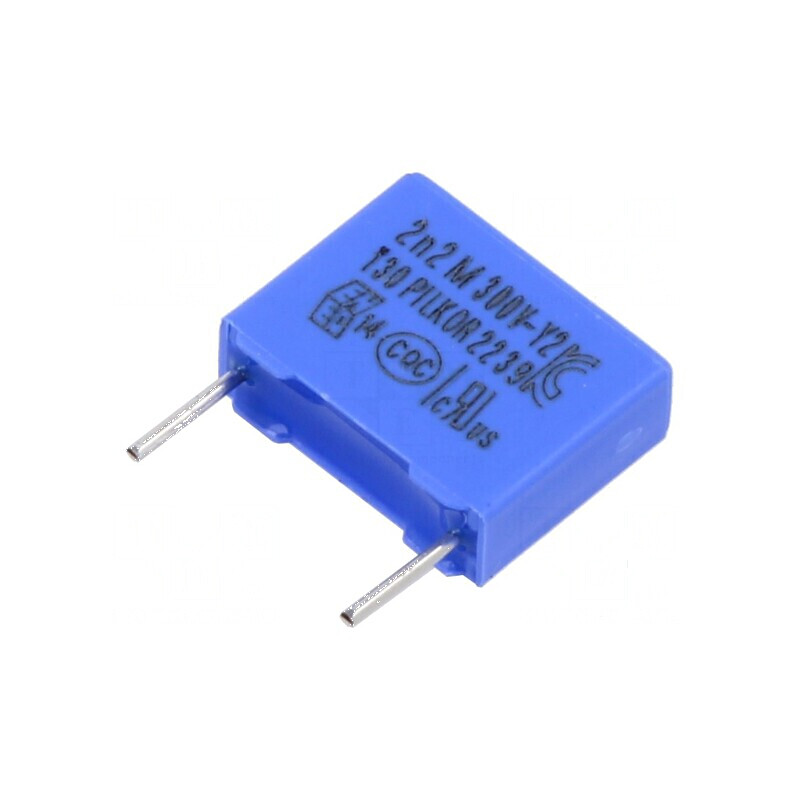 Condensator polipropilenă Y2 2,2nF THT ±20% 10mm 300V | Electronic-mag.ro | Componente Electronice Condensator polipropilenă Y2 2,2nF THT ±20% 10mm 300V | Electronic-mag.ro | Componente Electronice