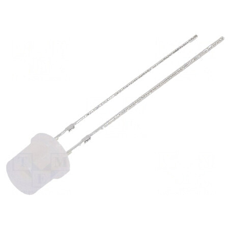 LED 5mm Alb 1560mcd 100° Plat - Nr. Term: 2 | Electronic-mag.ro | Componente Electronice