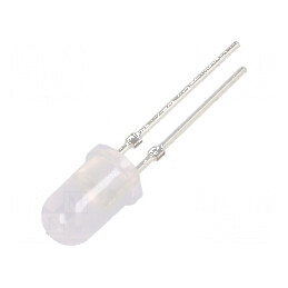LED 5mm galben 4800÷6600mcd 30° convex 78mW | Electronic-mag.ro | Componente Electronice