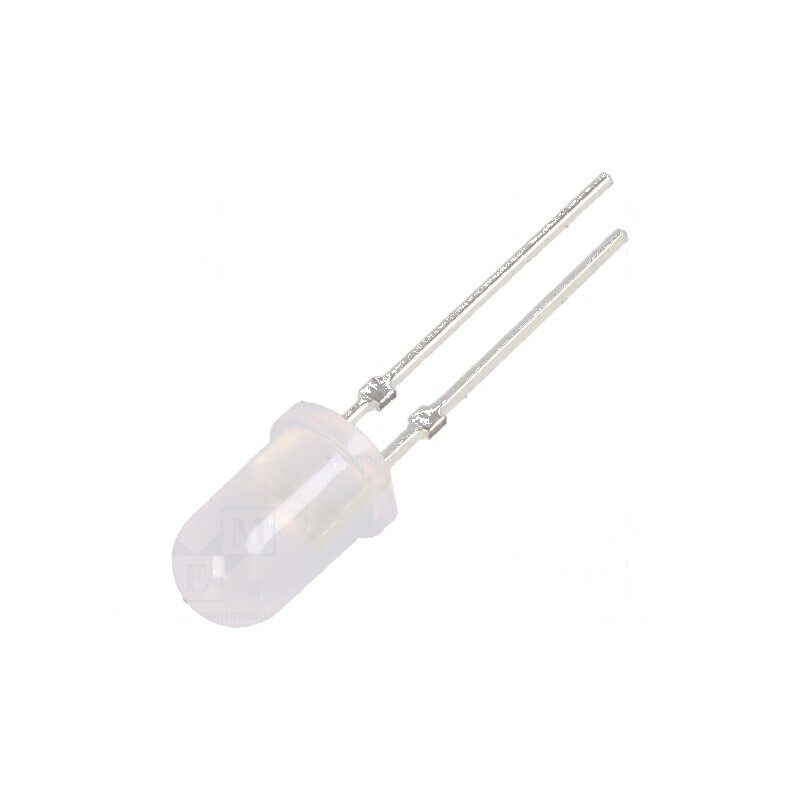 LED 5mm galben 4800÷6600mcd 30° convex 78mW | Electronic-mag.ro | Componente Electronice