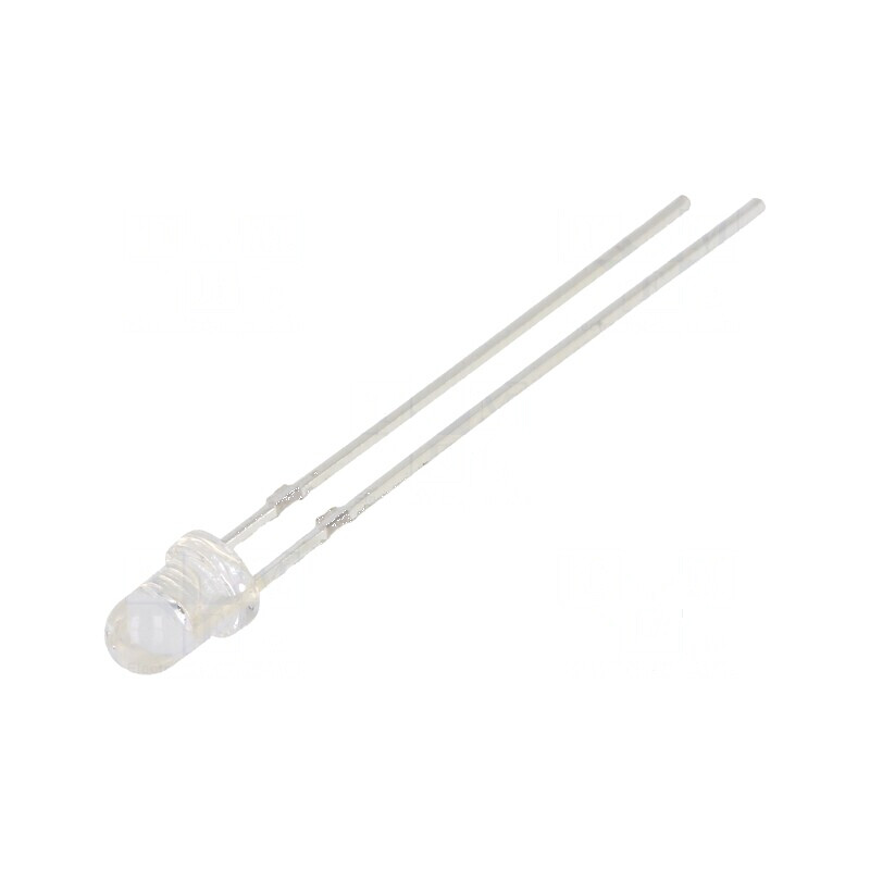 LED 3mm galben 1560-2500mcd 30° convex | Electronic-mag.ro | Componente Electronice