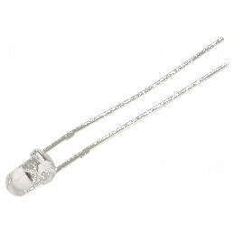 LED 3mm aurie 4200-5800mcd 30° convex | Electronic-mag.ro | Componente Electronice