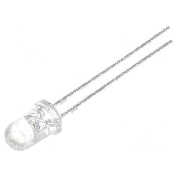 LED 5mm aurie 14400-18000mcd 15° convex | Electronic-mag.ro | Componente Electronice