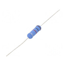 Rezistor metal oxide 1kΩ 3W ±5% Ø5,5x16mm -55÷155°C | Electronic-mag.ro | Componente Electronice