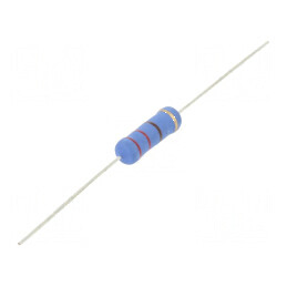 Rezistor metal oxid 220Ω 3W ±5% Ø5,5x16mm -55÷155°C | Electronic-mag.ro | Componente Electronice