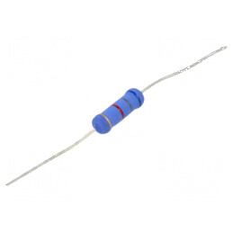 Rezistor metal oxid 6,8kΩ 3W ±5% Ø5,5x16mm -55÷155°C | Electronic-mag.ro | Componente Electronice