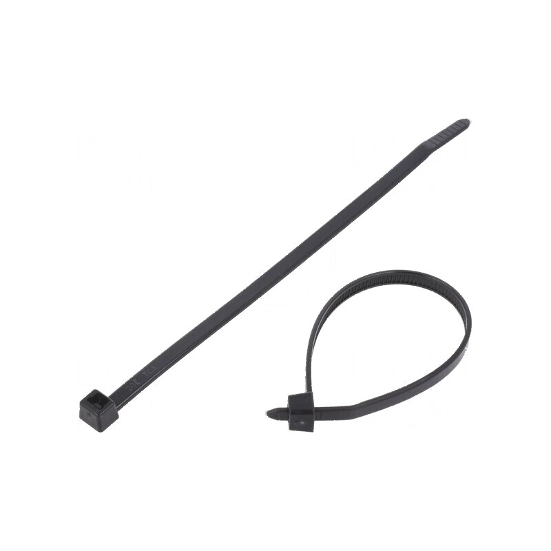 Colier strângere poliamidă 150mm 4,6mm 225N negru | Electronic-mag.ro | Componente Electronice Colier strângere poliamidă 150mm 4,6mm 225N negru | Electronic-mag.ro | Componente Electronice