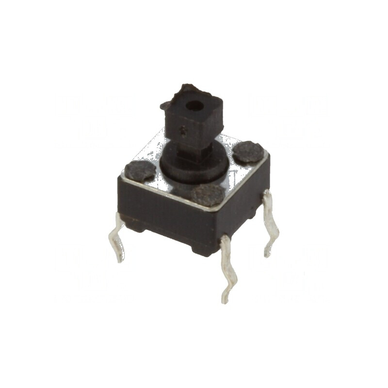 Microîntrerupător TACT SPST-NO 0,05A 12VDC THT | Electronic-mag.ro | Componente Electronice
