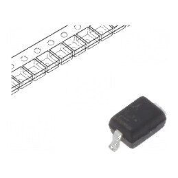 Diodă Zener 0,3W 5,6V SMD SOD323 | Electronic-mag.ro | Componente Electronice